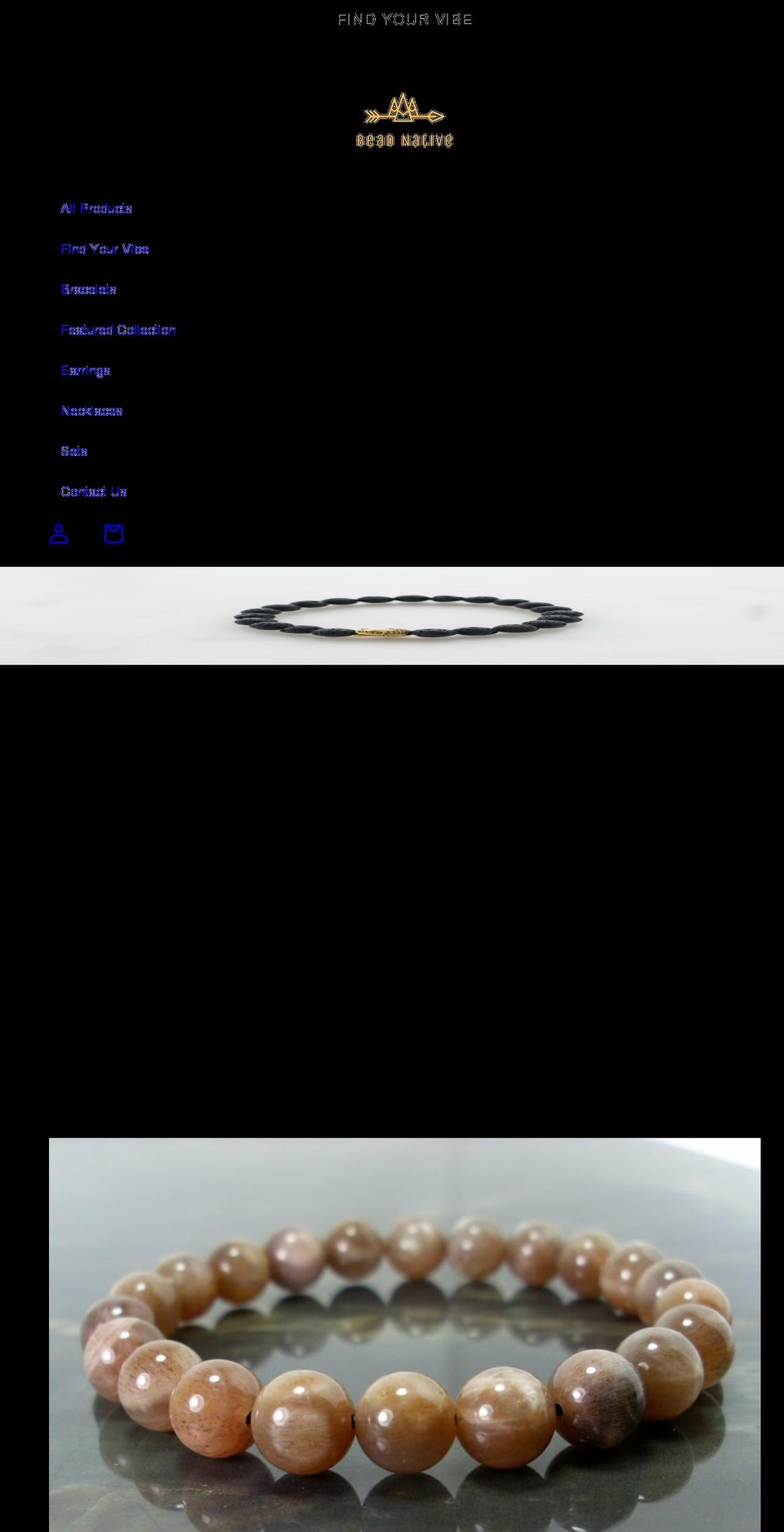 beadnative.com shopify website screenshot