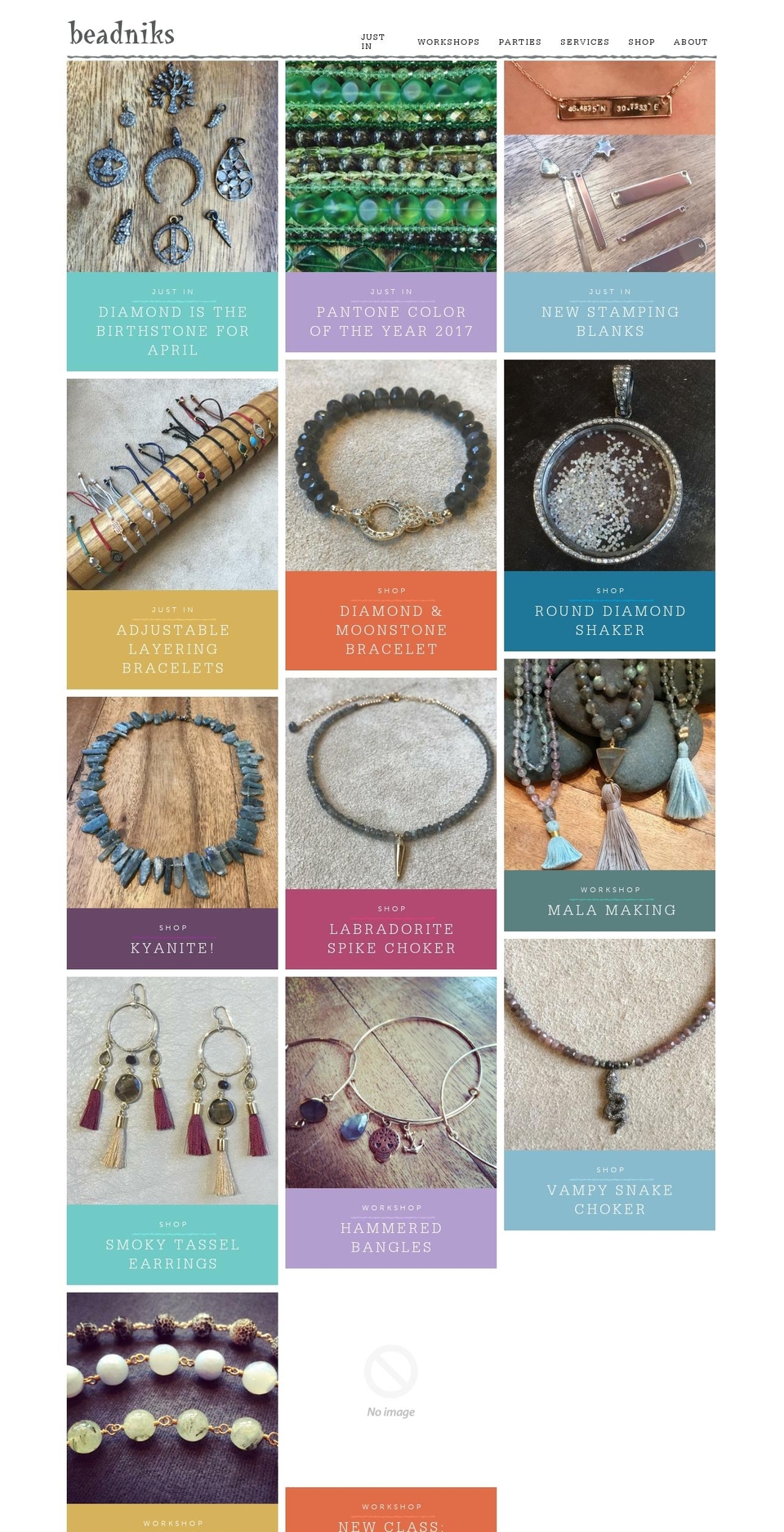 beadnikschicago.com shopify website screenshot