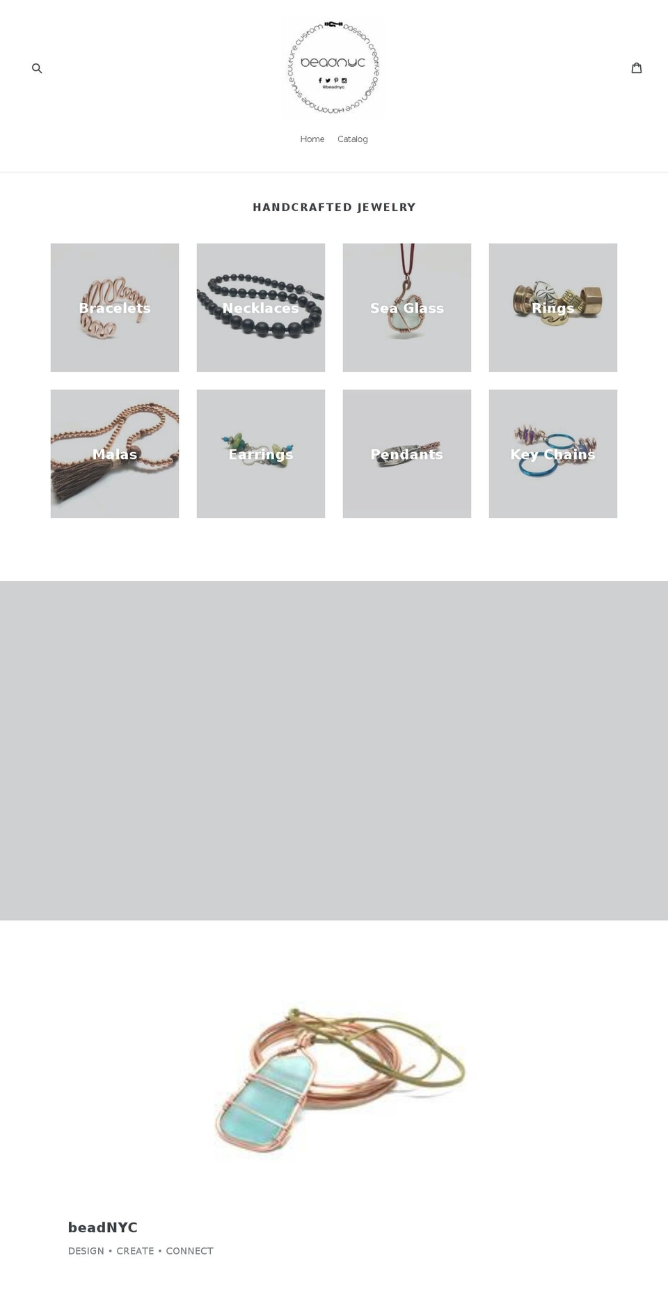 beadnyc.com — Shopify storefront screenshot
