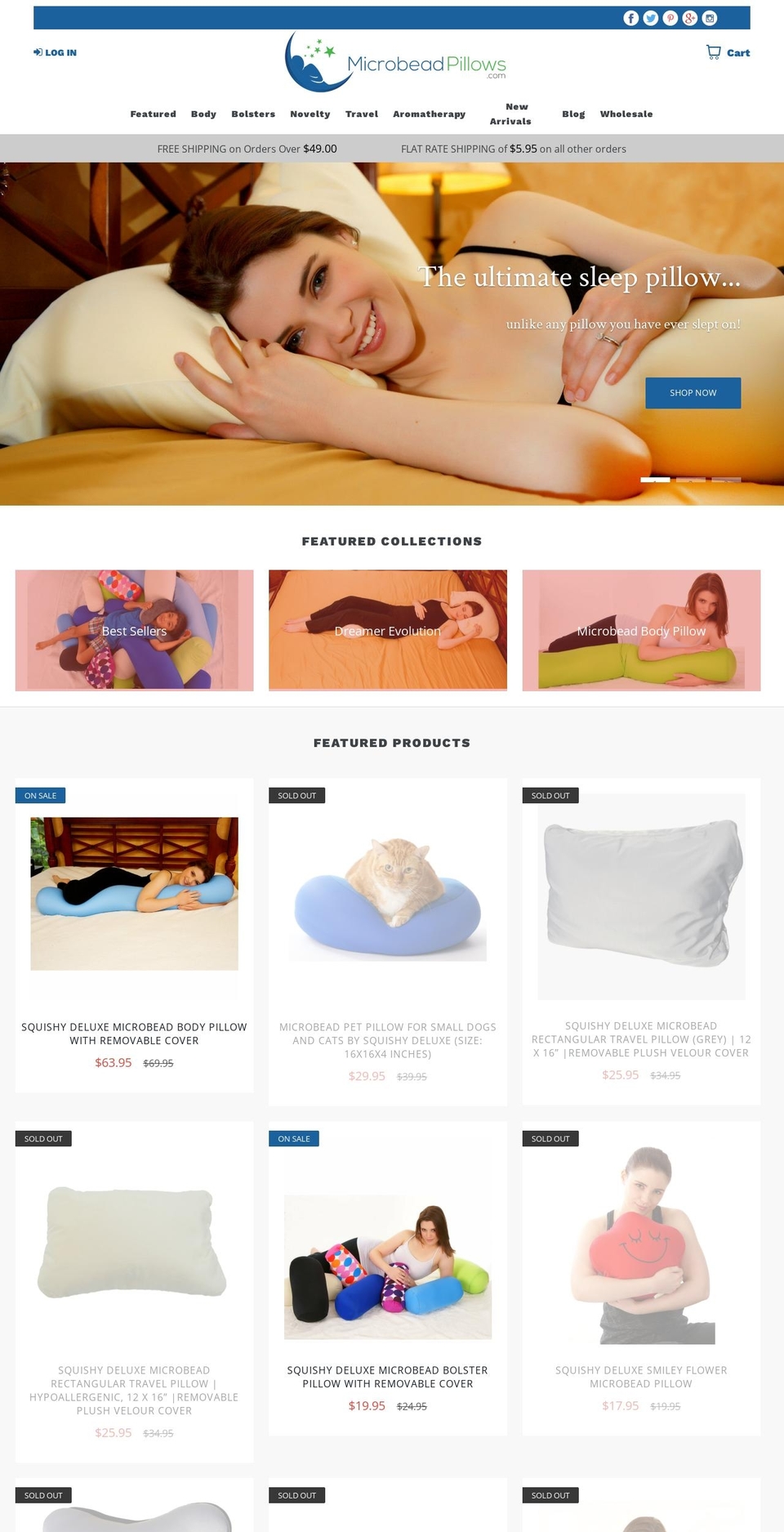 Copy of Kagami Shopify theme site example beadpillow.com