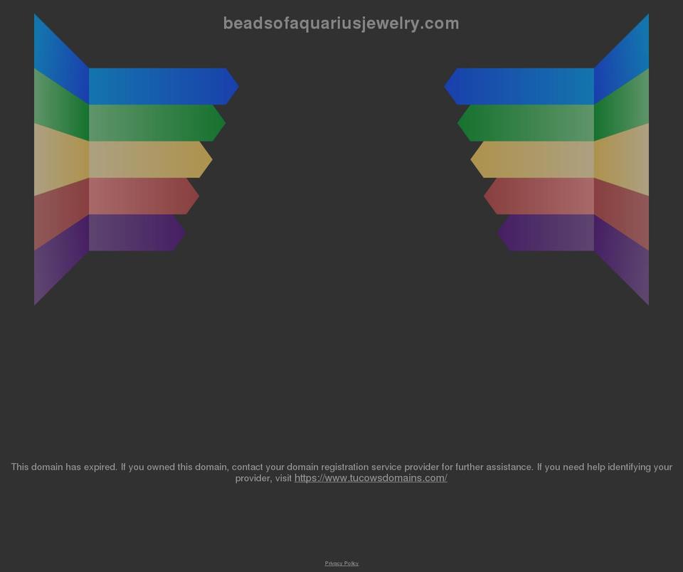 beadsofaquariusjewelry.com — Shopify storefront screenshot