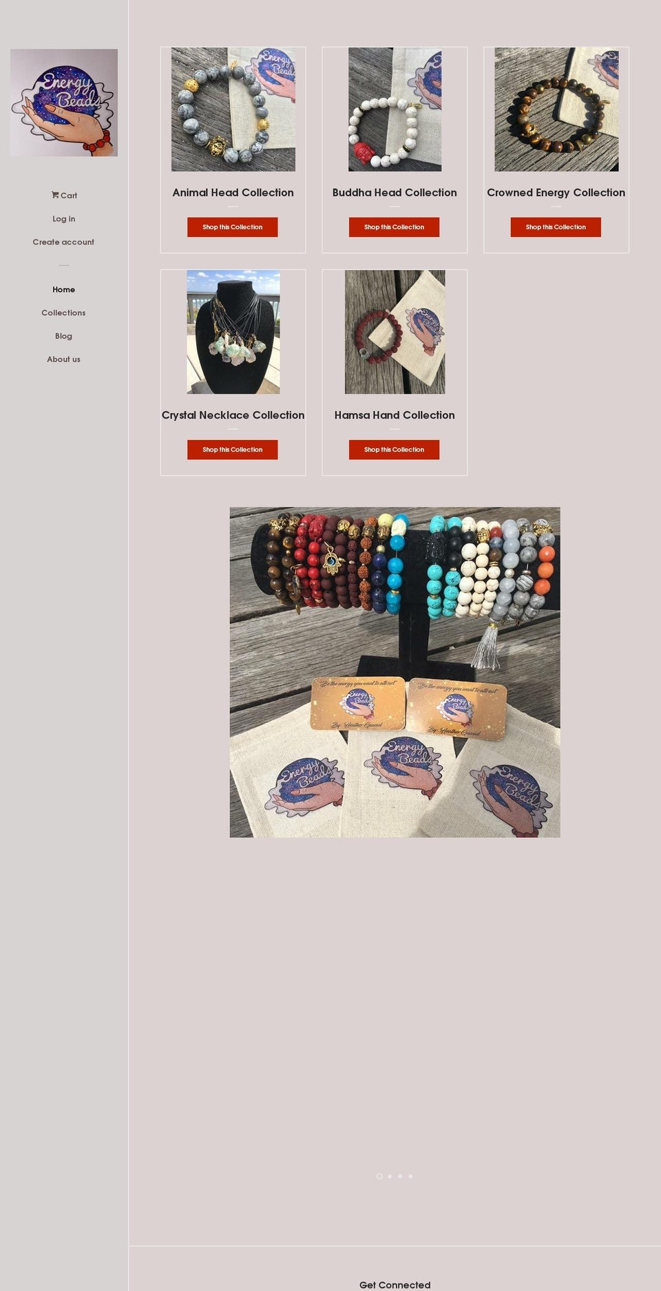 beadtheenergy.com — Shopify storefront screenshot