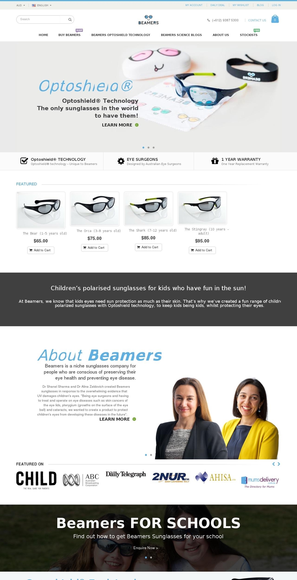 porto-home12-v1-3 Shopify theme site example beamers.com.au