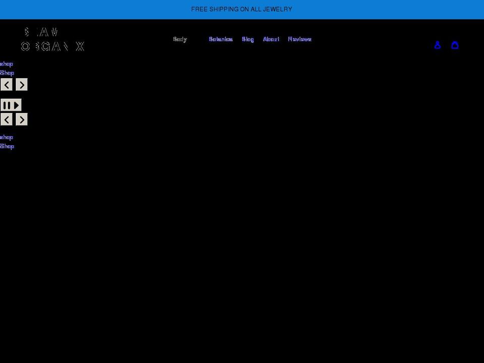 beamorganix.com shopify website screenshot