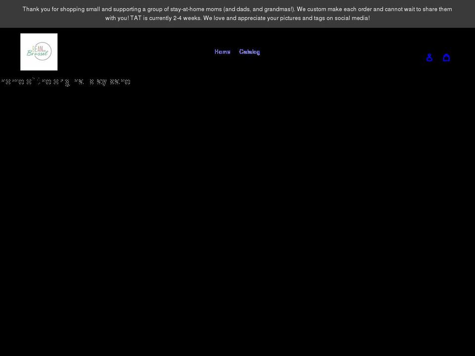 beanandbrussel.com shopify website screenshot