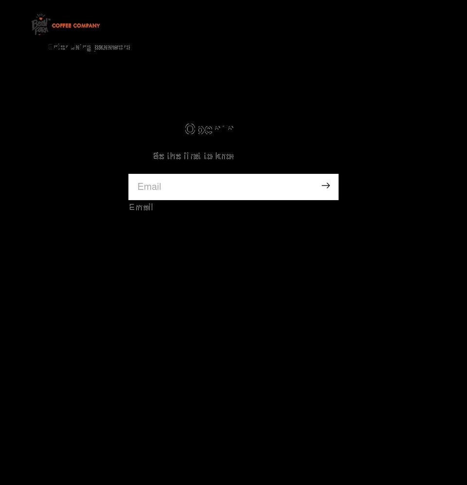 beanfarmcoffee.com shopify website screenshot