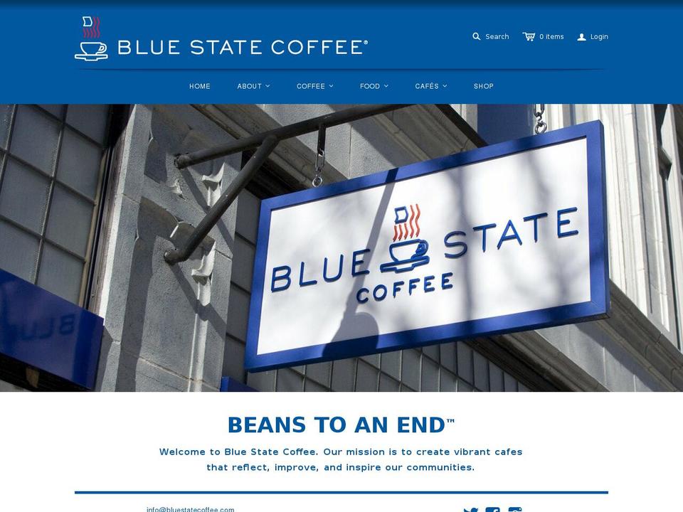 beanstoanend.com — Shopify storefront screenshot