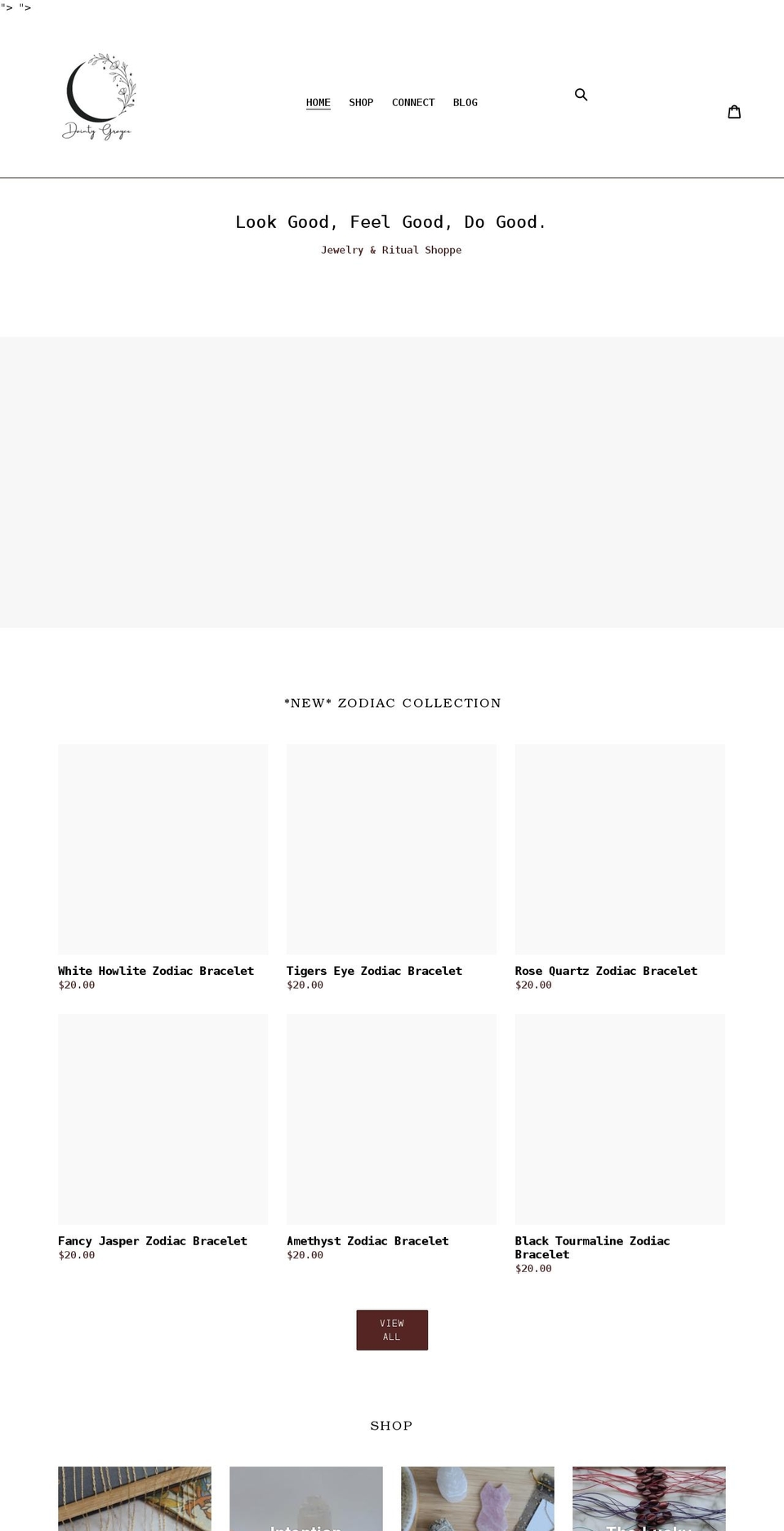 beantentional.com shopify website screenshot