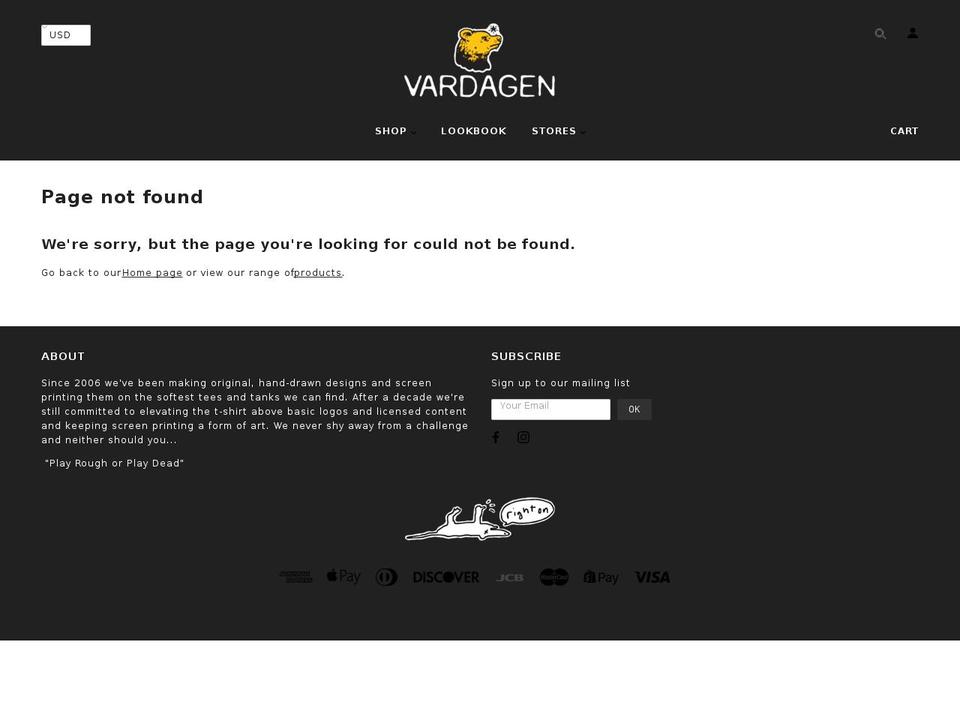 beardedstate.com — Shopify storefront screenshot