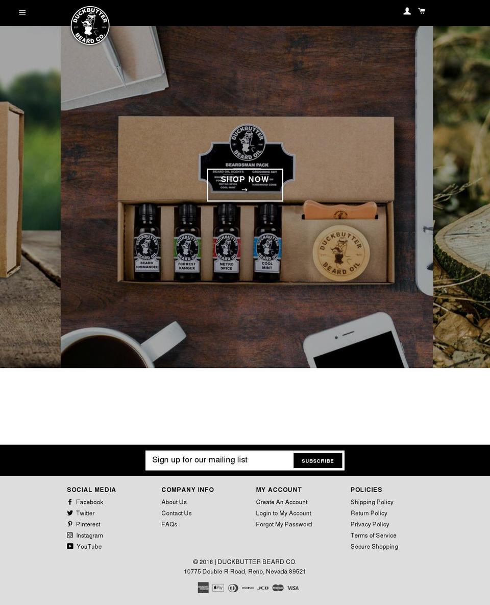beardoilshoppe.com shopify website screenshot