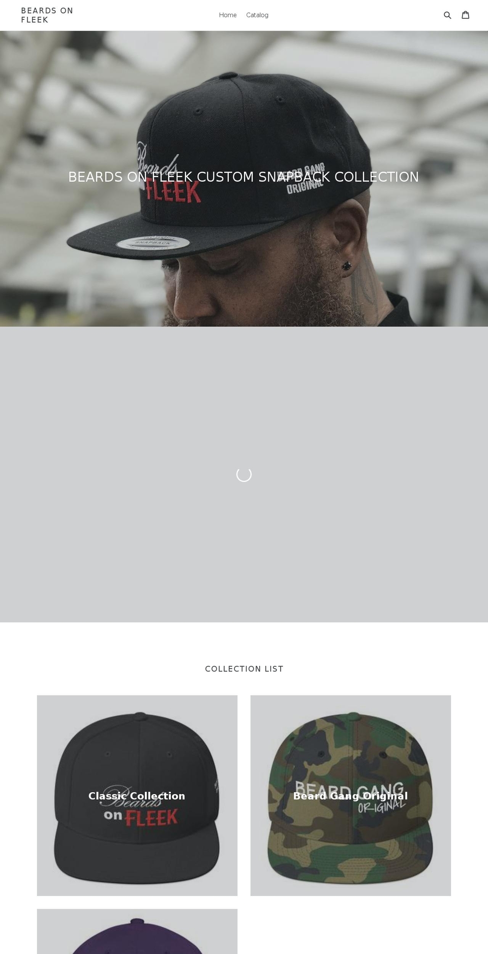 beardsonfleek.com — Shopify storefront screenshot