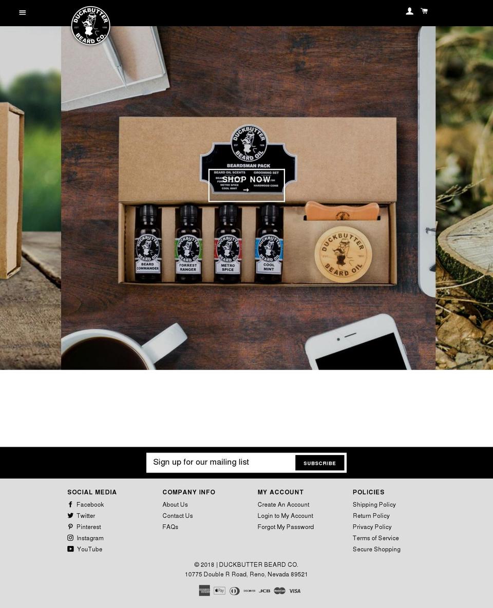 beardstop.com — Shopify storefront screenshot