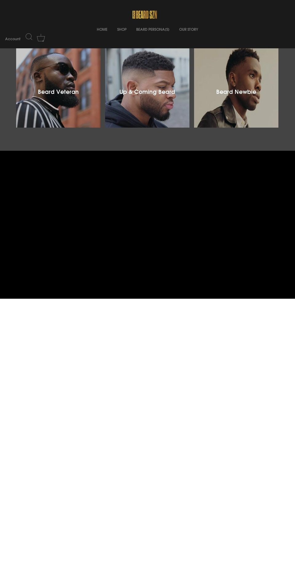 beardszn.com — Shopify storefront screenshot