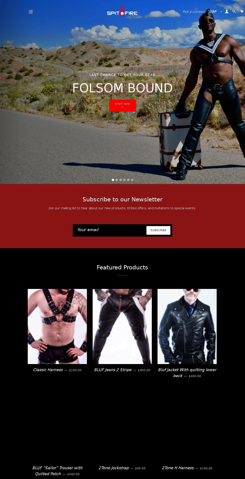 bearotica.net shopify website screenshot
