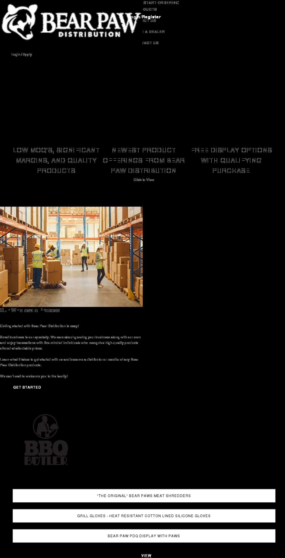 Sunbowl-Development-- Shopify theme site example bearpawdistribution.com