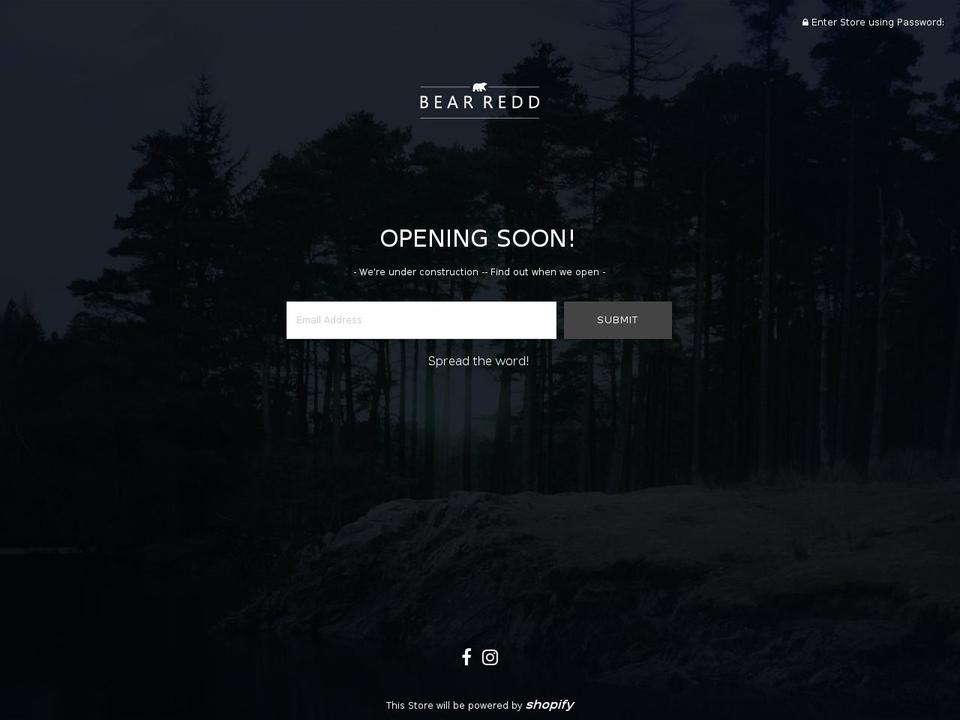 bearredd.com — Shopify storefront screenshot