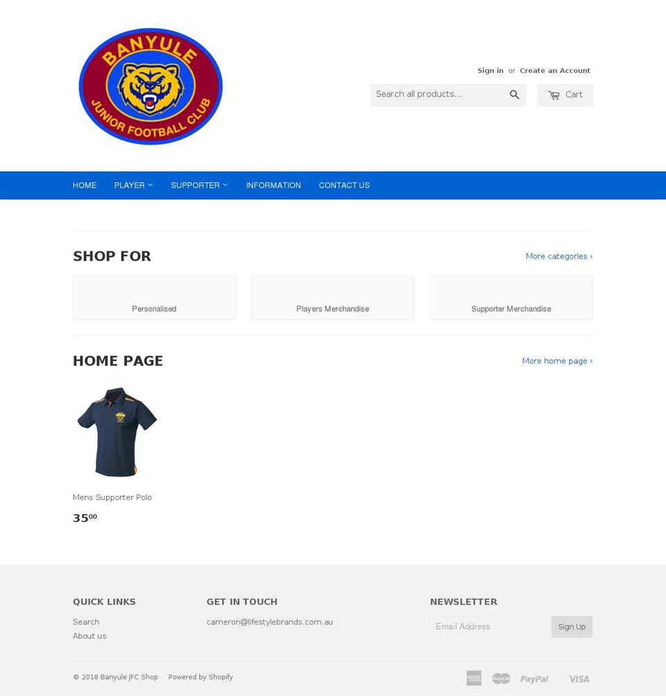 bearsjfcshop.com — Shopify storefront screenshot