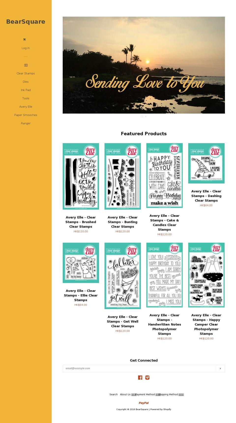 bearsquarecraft.com shopify website screenshot