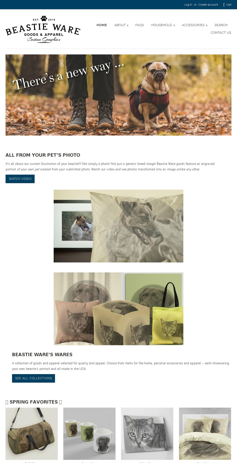 beastieware.com — Shopify storefront screenshot