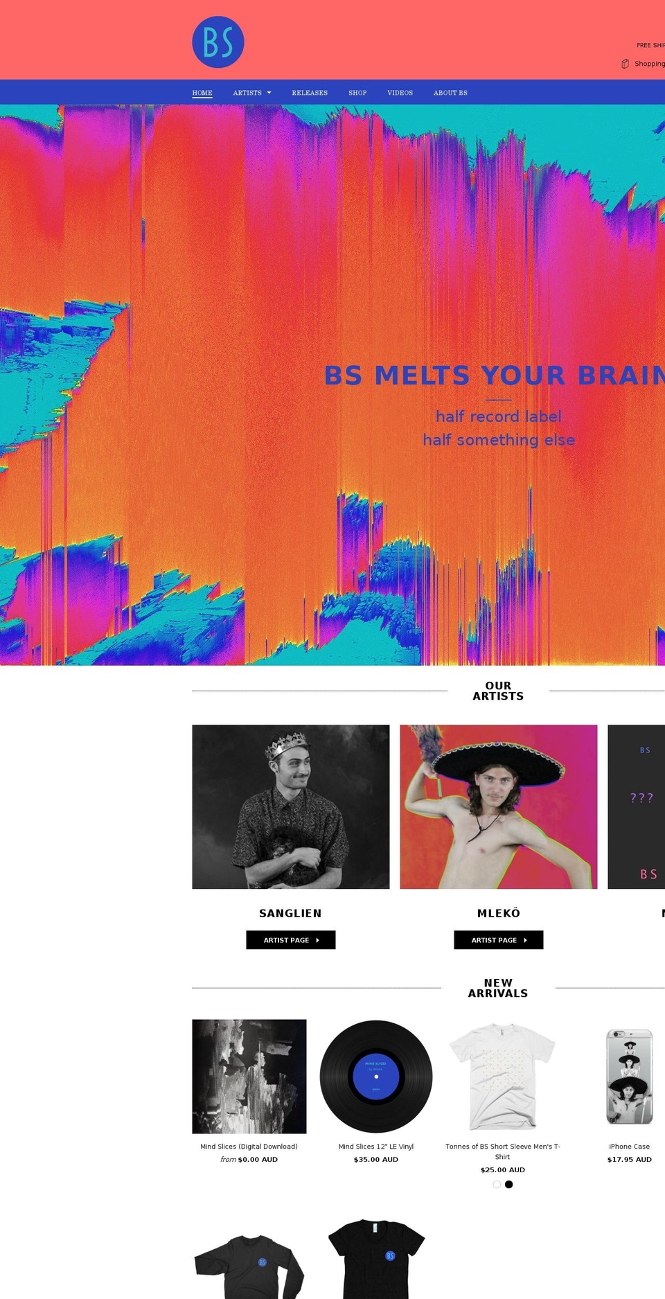 beatlesoup.com shopify website screenshot