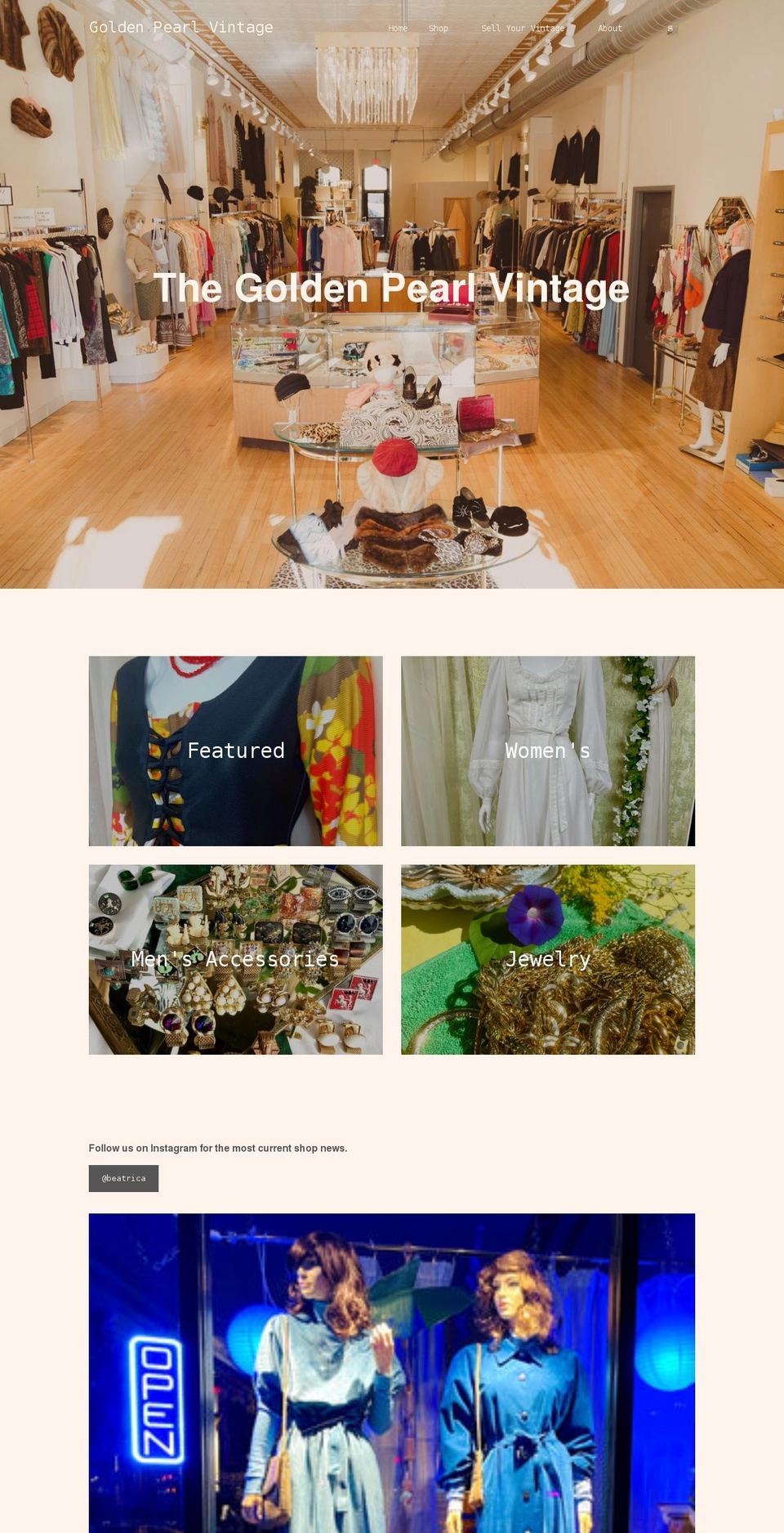 Full Website--Publish Me!! Shopify theme site example beatrica.com