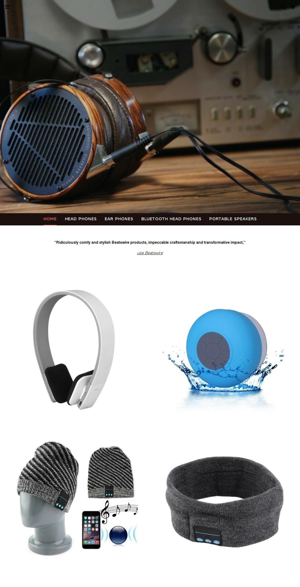 beatrockx.com shopify website screenshot