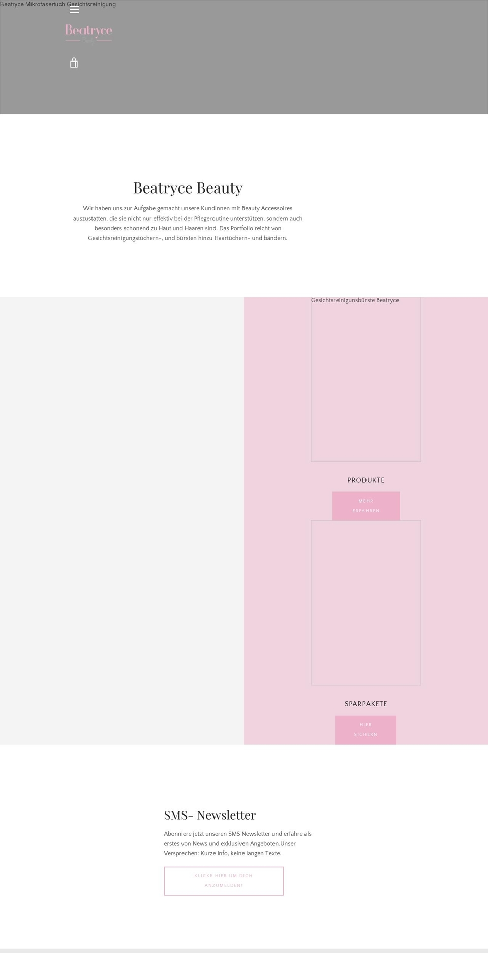 beatryce.de shopify website screenshot