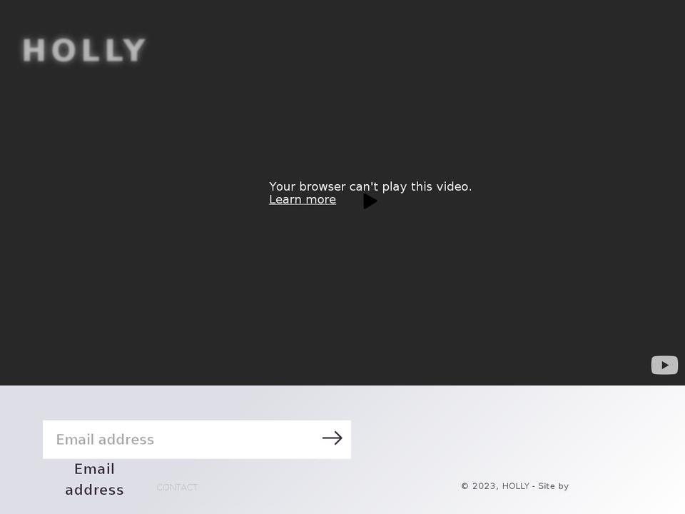 beatsbyholly.com shopify website screenshot