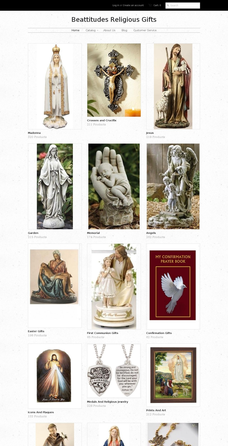 beattitudesgift.com shopify website screenshot