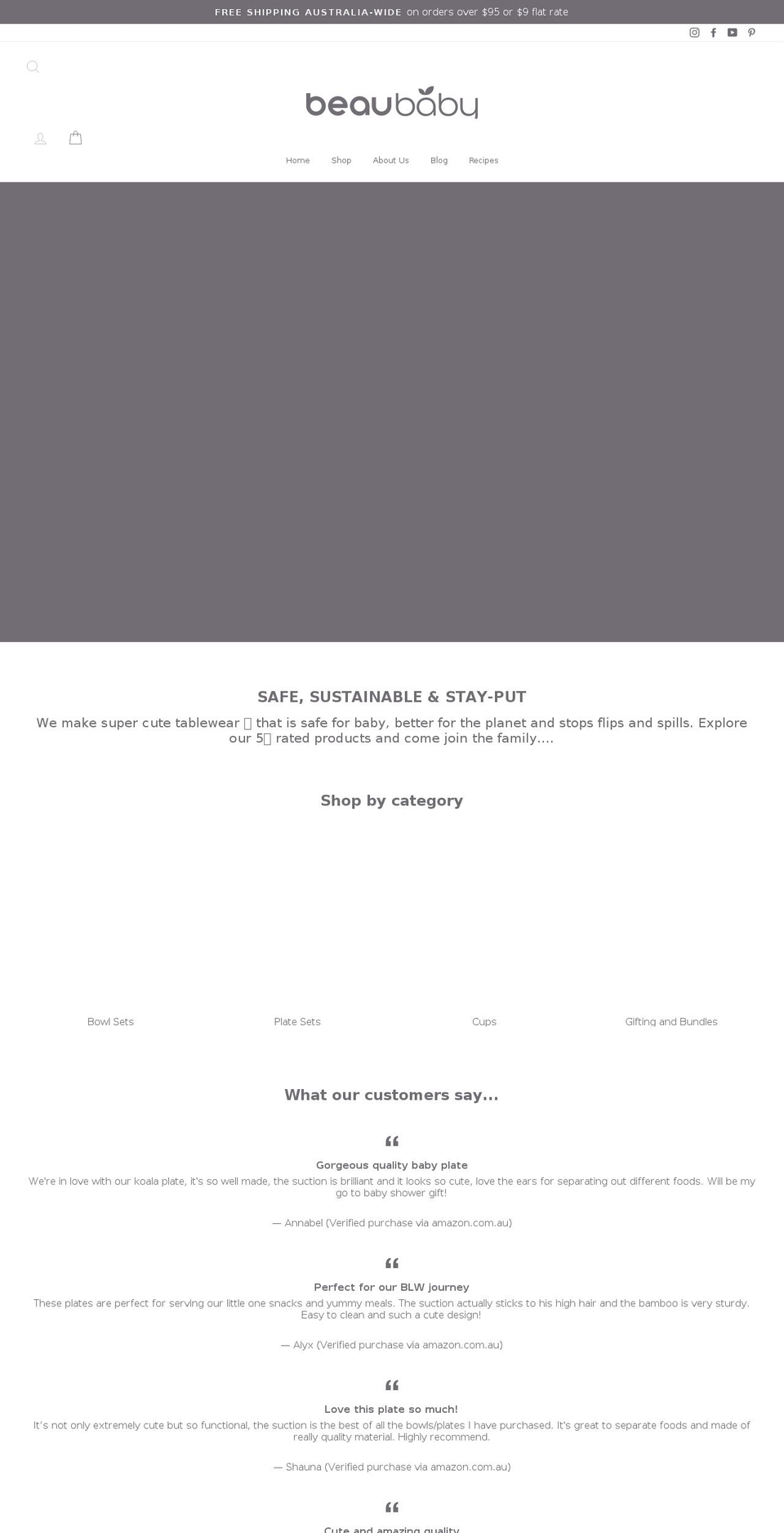 beaubaby.shop shopify website screenshot