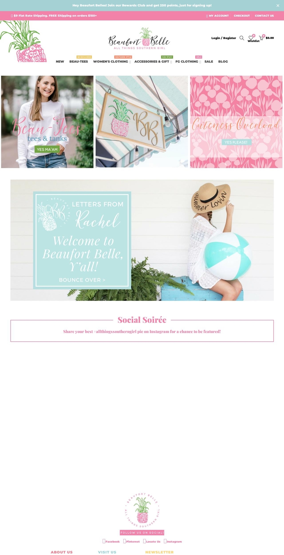 BeaufortBelle Shopify theme site example beaufortbellecompany.com