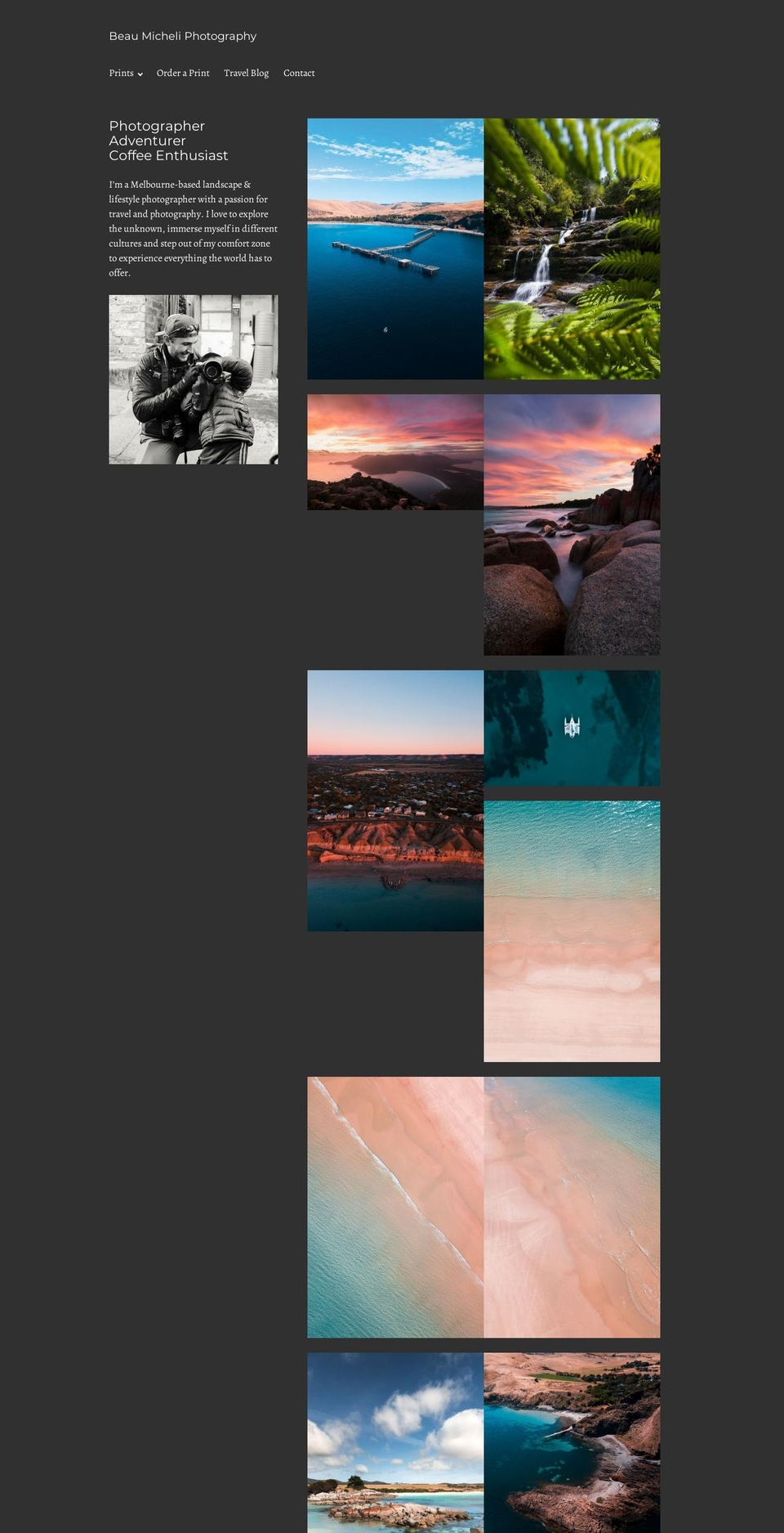 beaumicheli.com — Shopify storefront screenshot