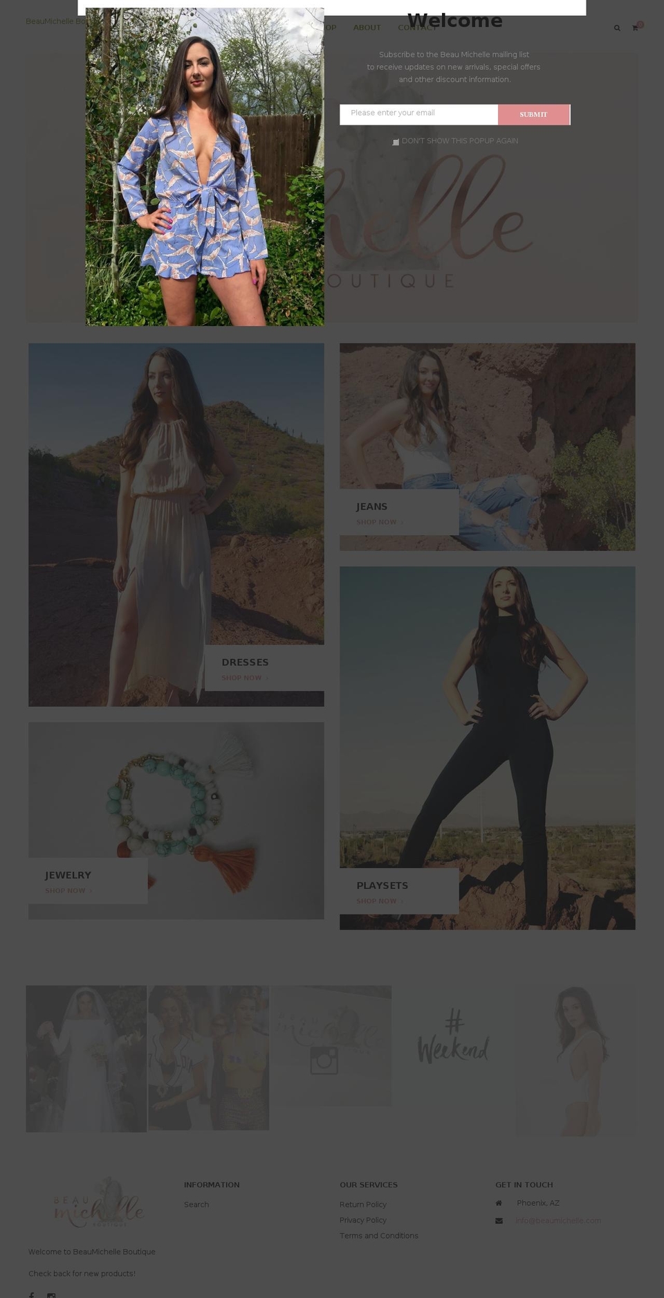 simolux-5 Shopify theme site example beaumichelleboutique.com