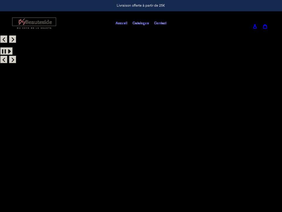 beauteside.com shopify website screenshot