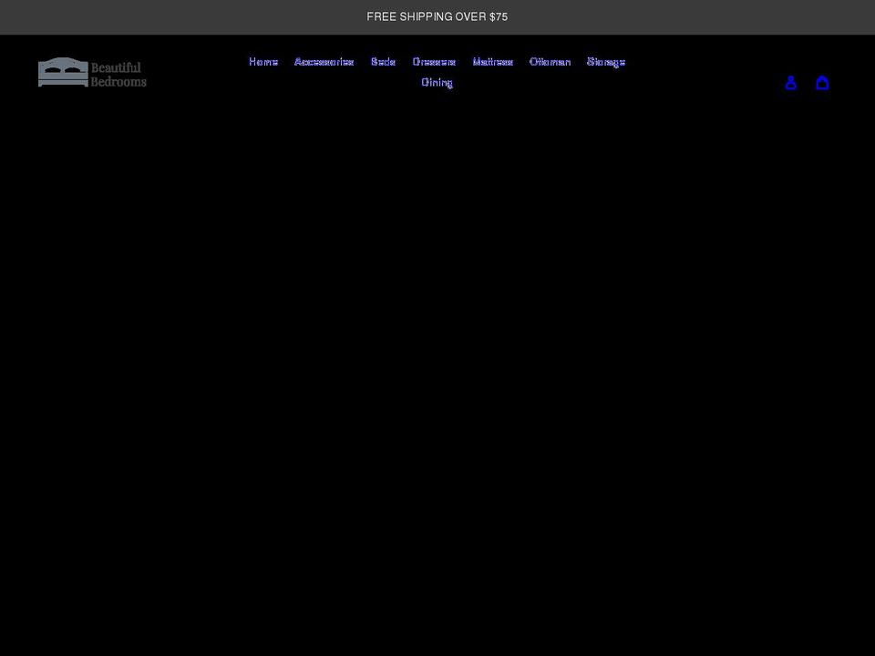 beautifulbedrooms.com.au shopify website screenshot