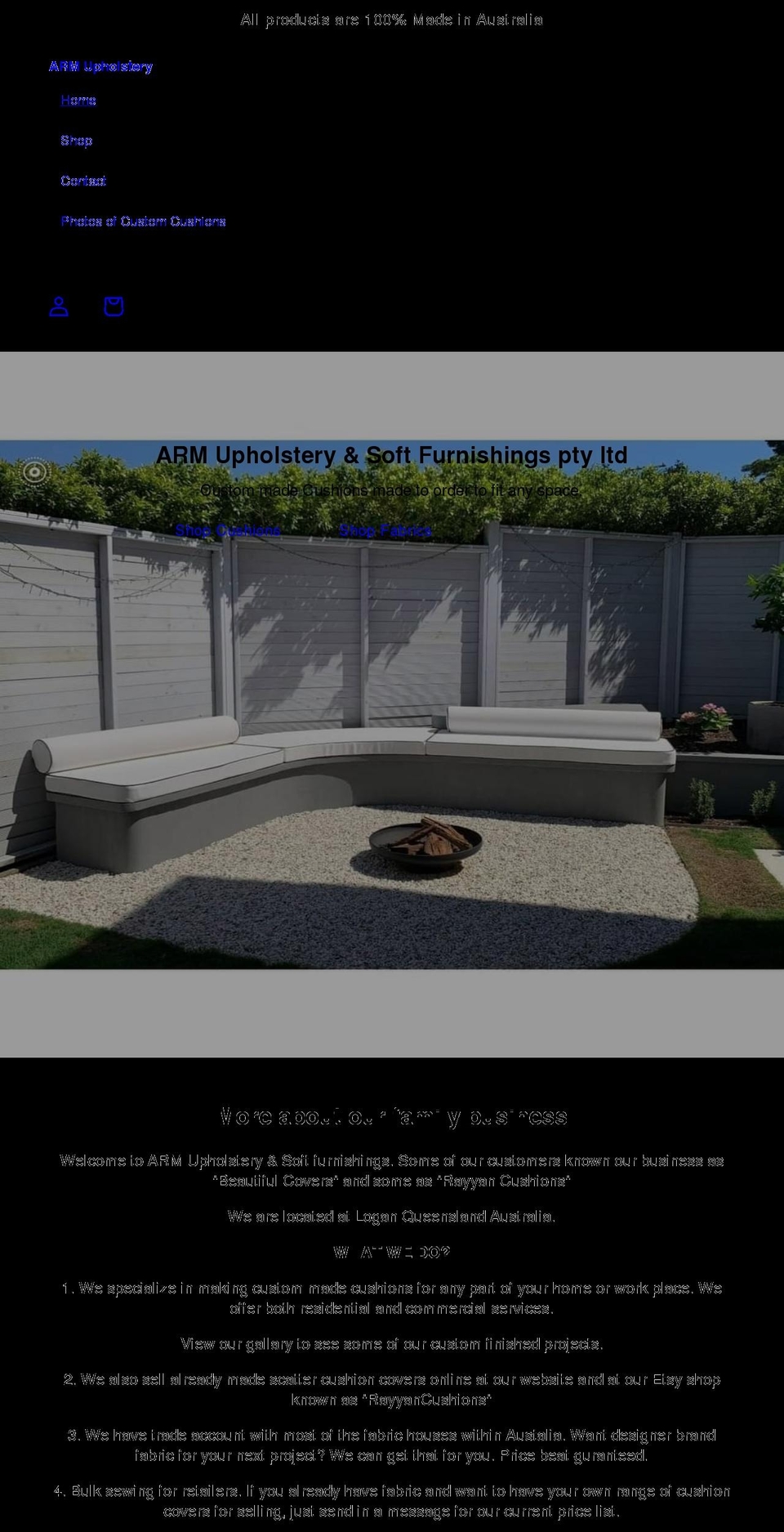 beautifulcovers.net shopify website screenshot