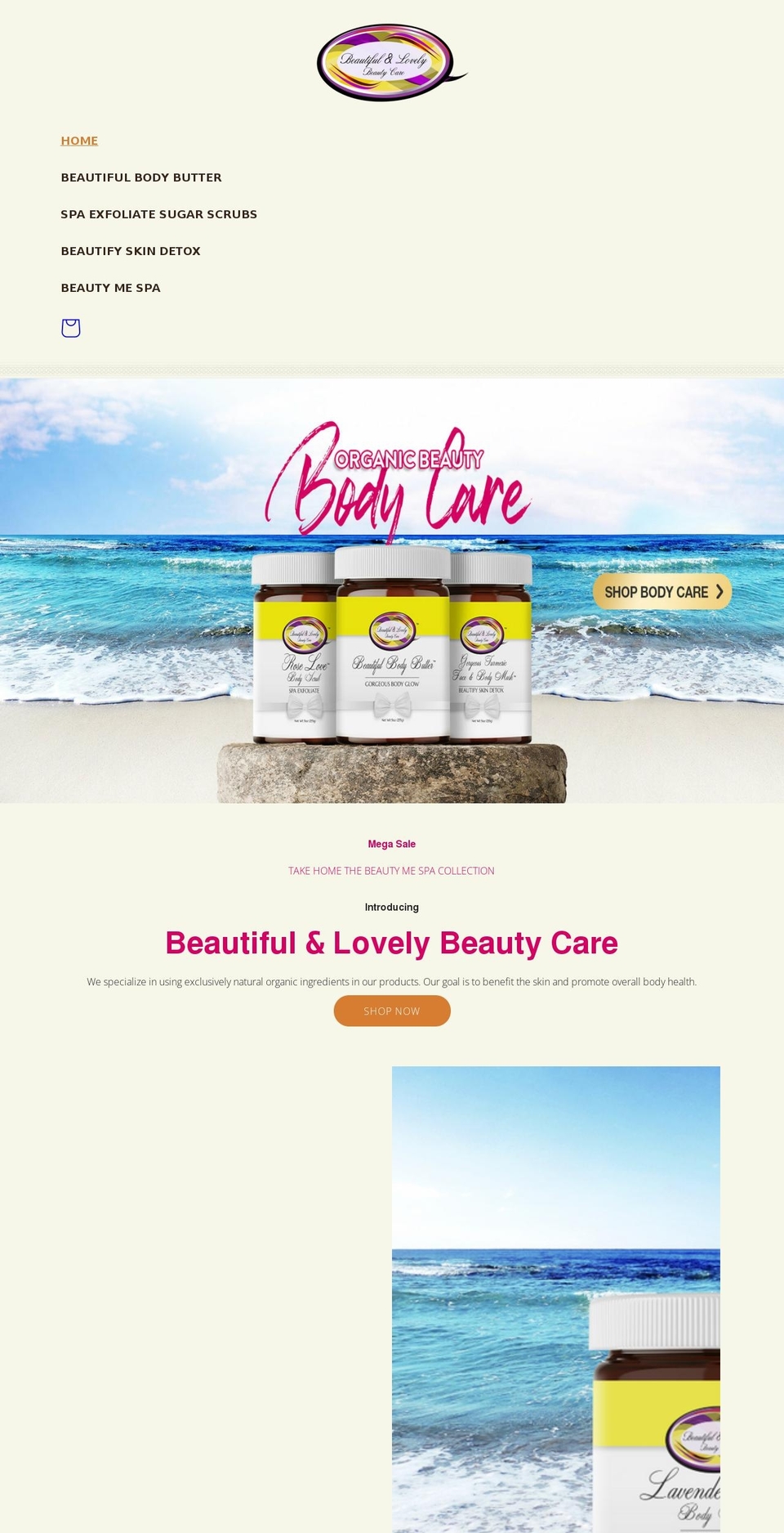 beautifullov.com shopify website screenshot