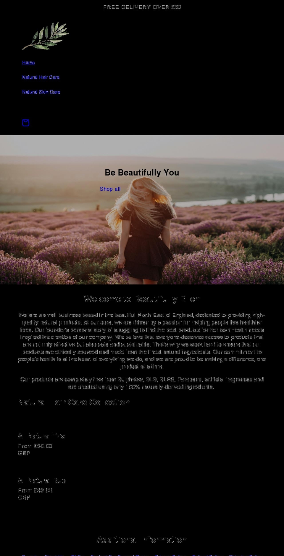 beautifullyellen.com shopify website screenshot