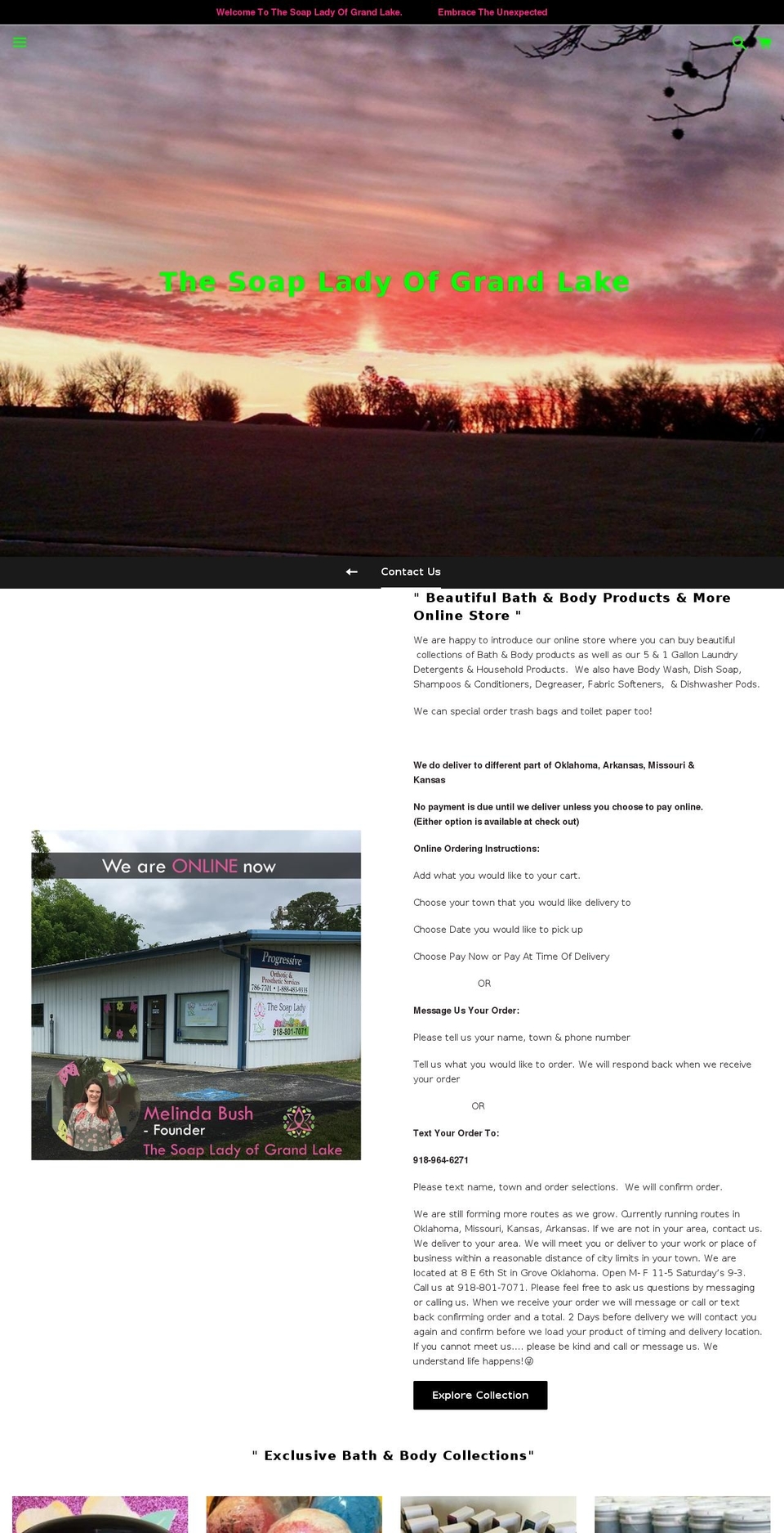 beautifulsoapsandmore.com — Shopify storefront screenshot