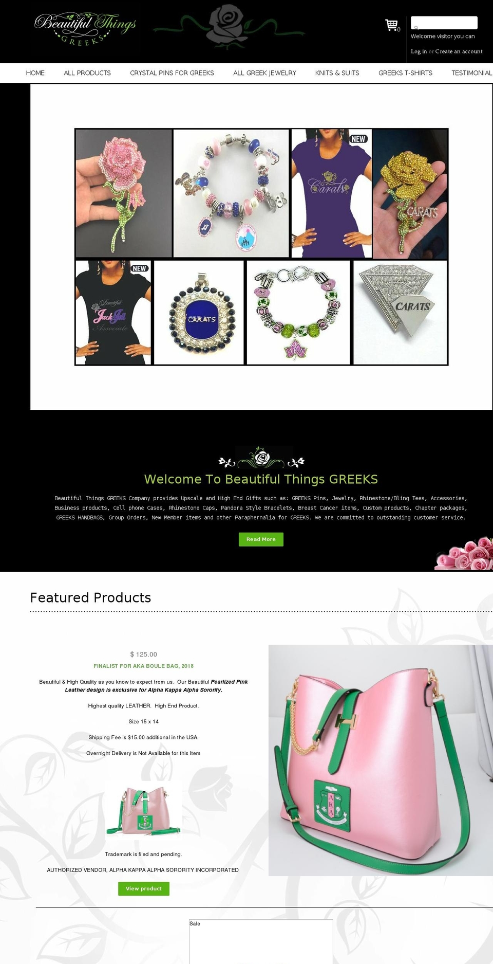 beautifulthingsuits.com — Shopify storefront screenshot