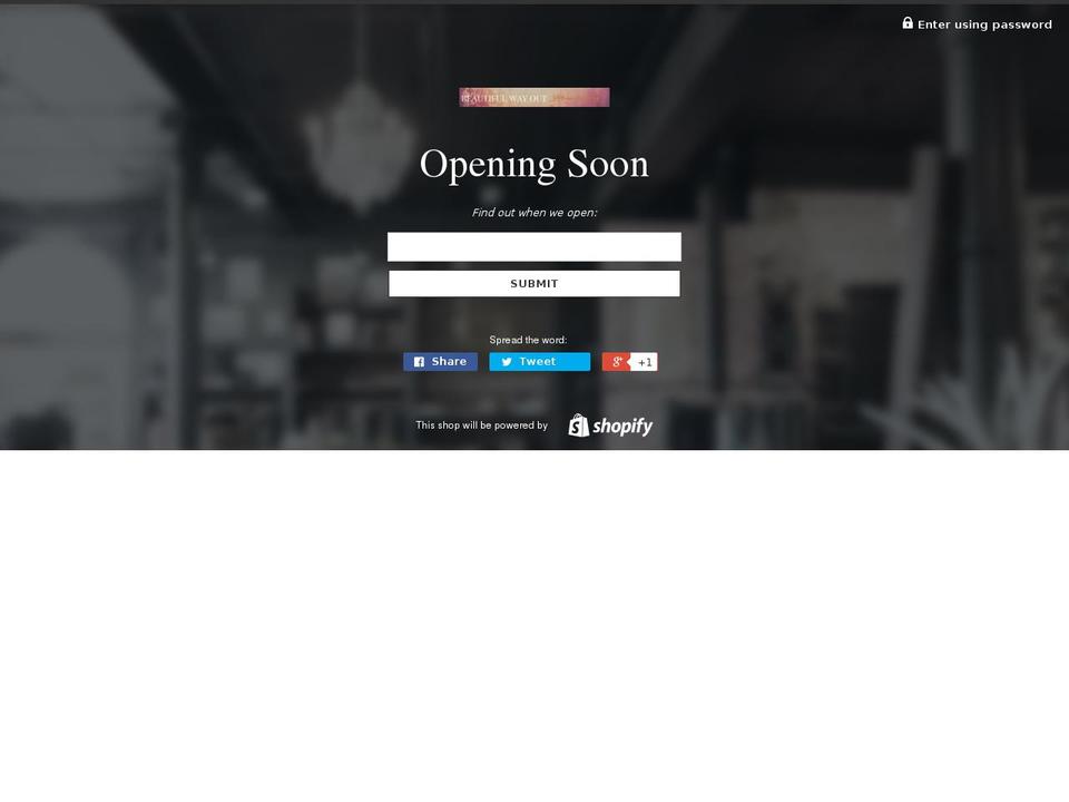beautifulwayout.com shopify website screenshot
