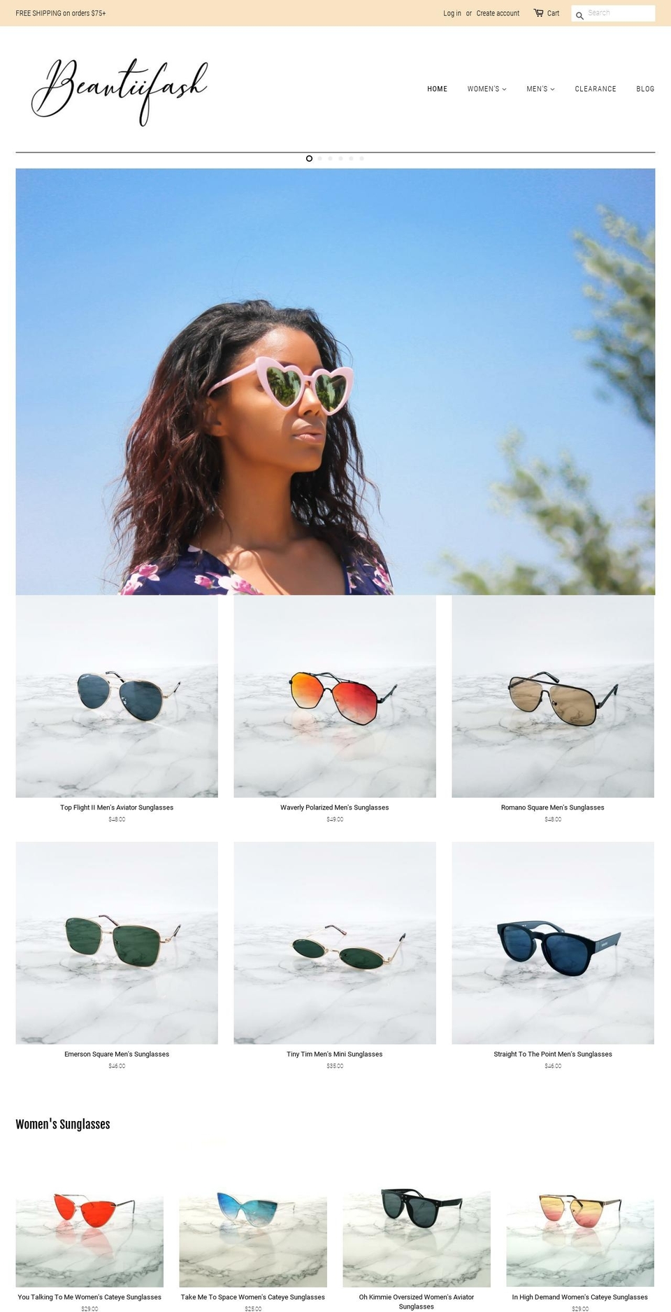 beautiifash.com — Shopify storefront screenshot