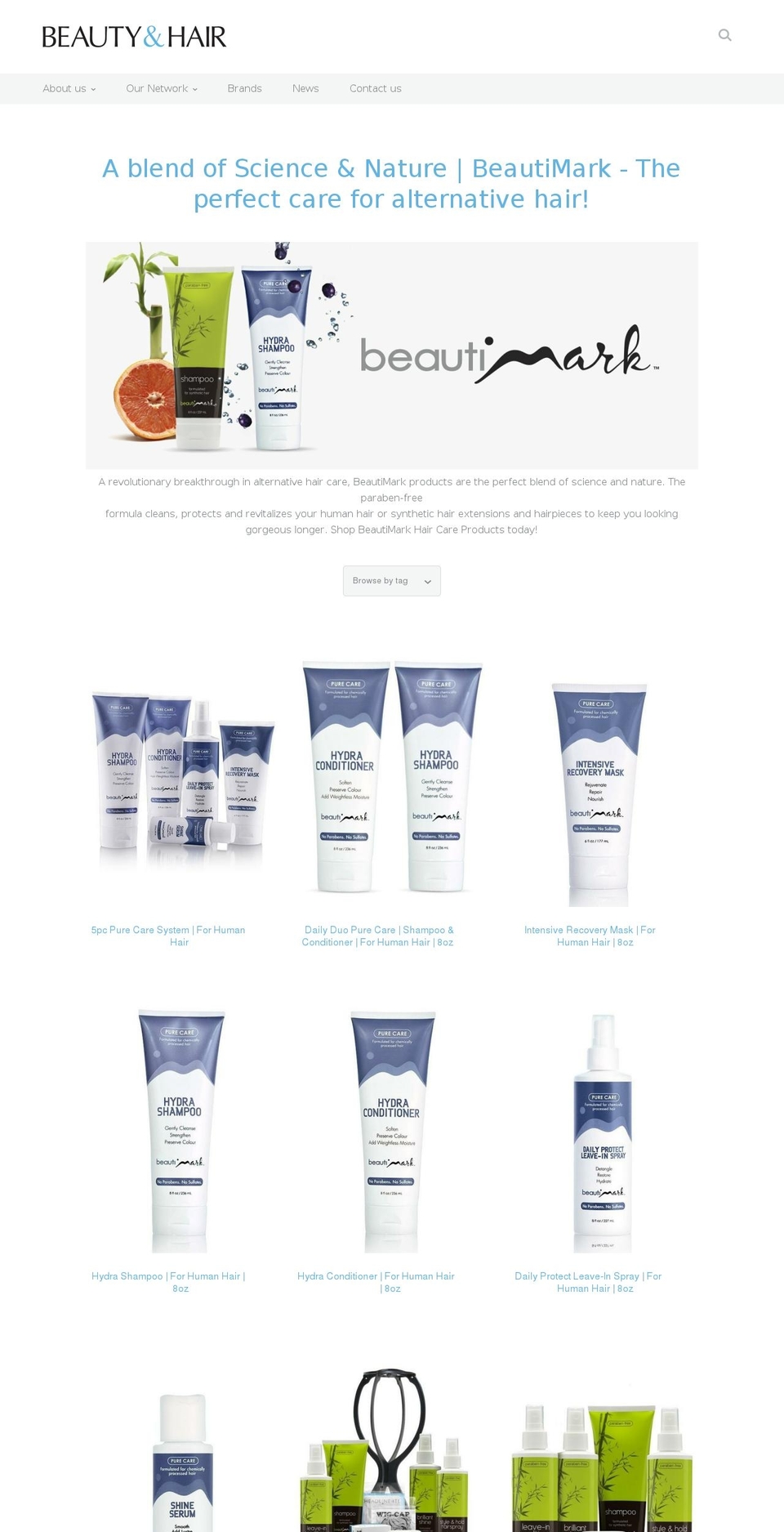 beautimarc.com shopify website screenshot