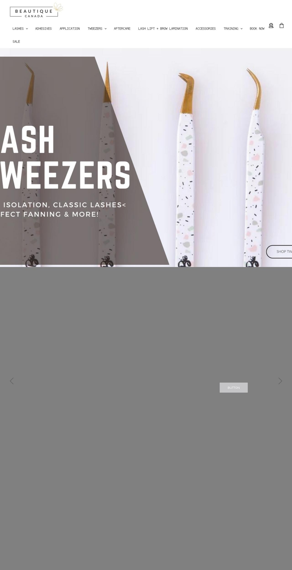 beautiquecanada.com shopify website screenshot