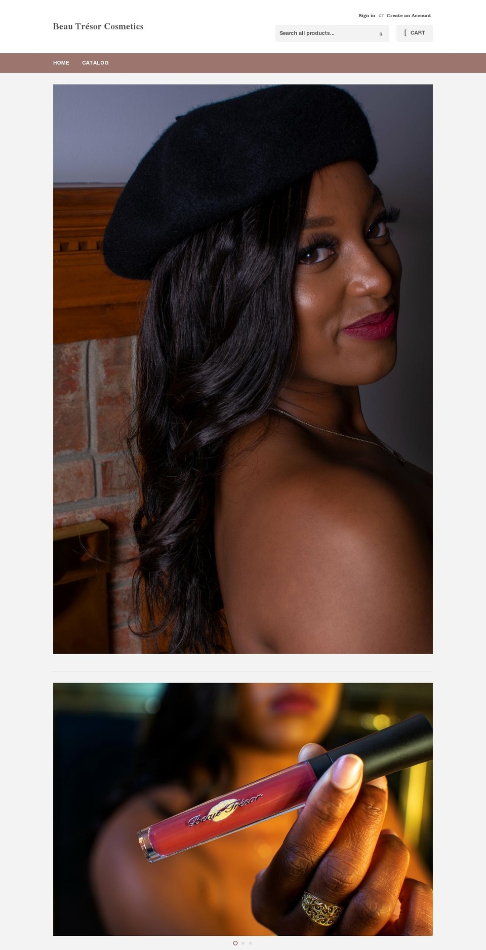 beautresor.com shopify website screenshot