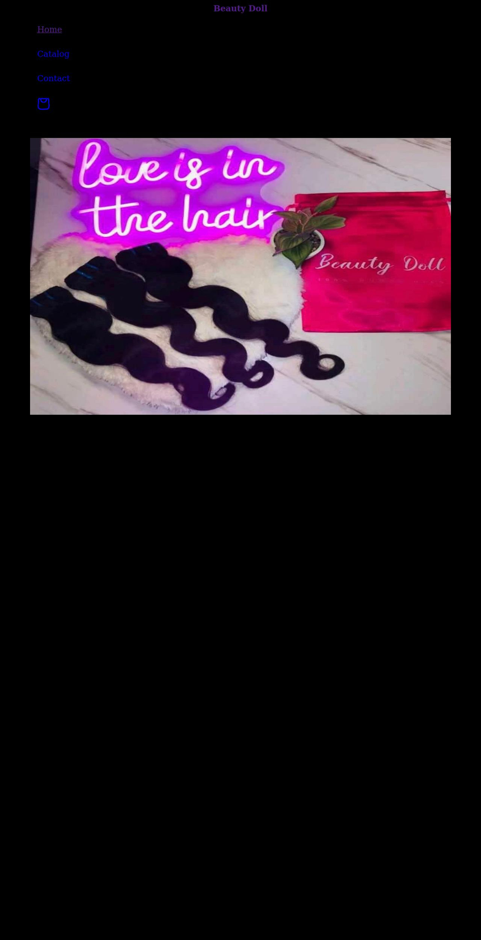 beauty-doll.com shopify website screenshot