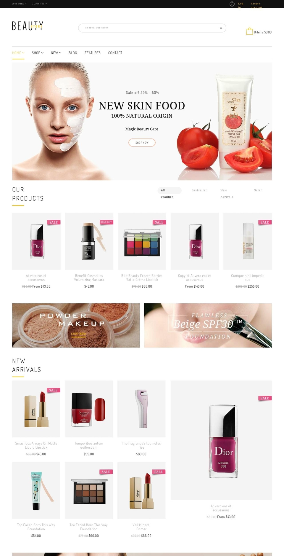 beauty-store-11.myshopify.com shopify website screenshot