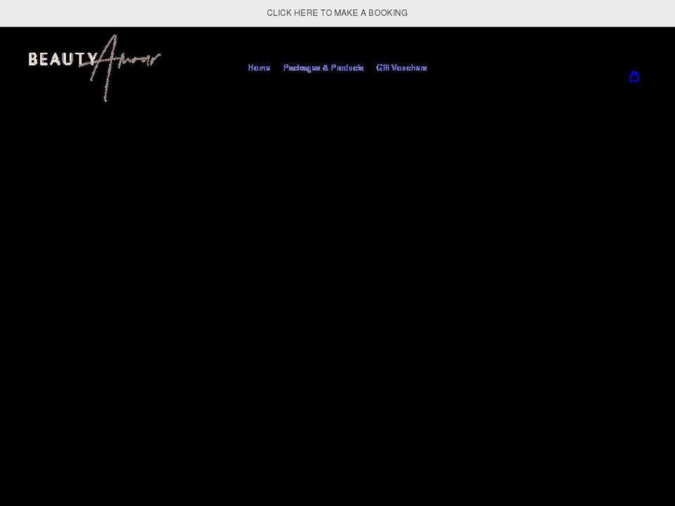 beautyamour.com.au shopify website screenshot