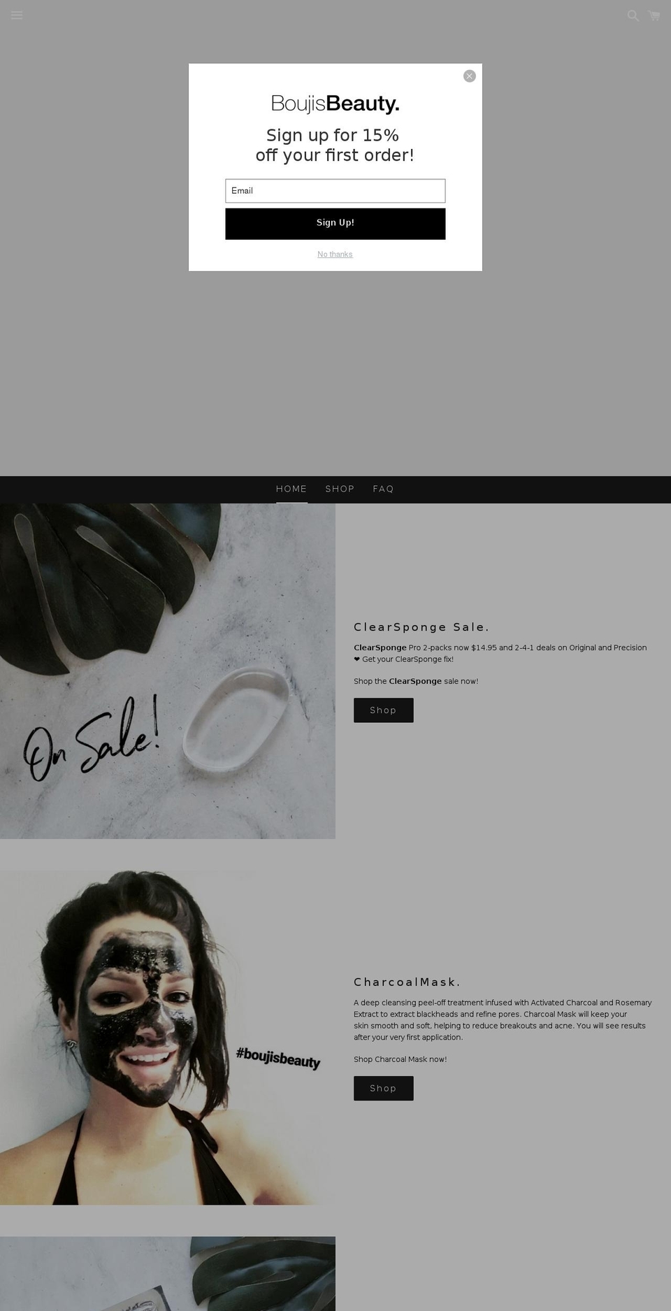 beautyblade.com shopify website screenshot