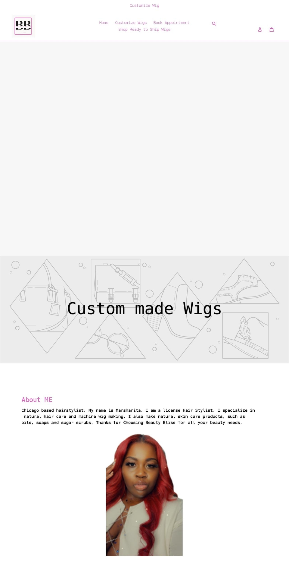 beautyblissshops.com shopify website screenshot